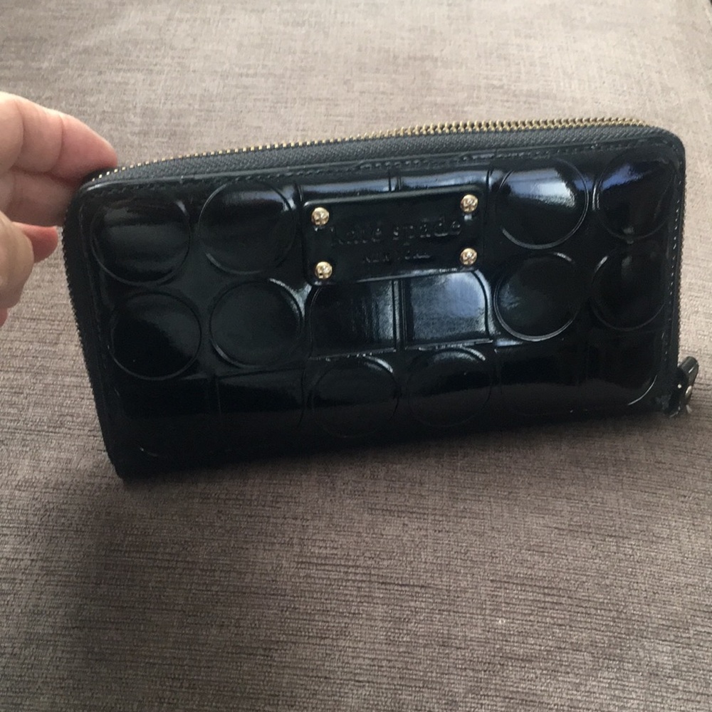 Kate Spade patent leather wallet